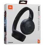 Беспроводные наушники JBL Tune 520BT, черные/белые/синие, Bluetooth 5.3