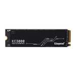 [11.11] 2Тб Твердотельный накопитель Kingston KC3000 PCIe 4.0 NVMe M.2 SSD