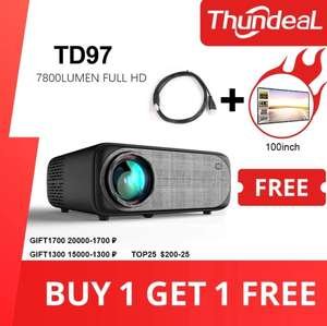 Проектор Thundeal FullHD 1080P, Android, Wi-Fi
