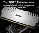 Оперативная память KingSpec DDR5 Black or White 2х16 гб 6000 MHZ