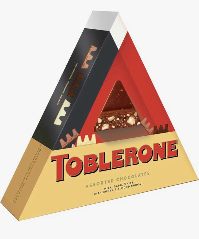Подарочный набор швейцарского шоколада Toblerone, 104 г