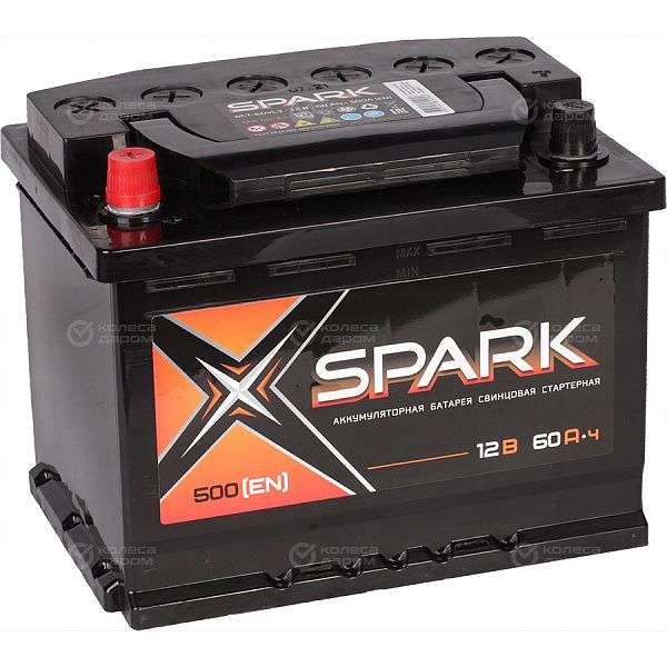 Аккумулятор автомобильный SPARK 60Ач