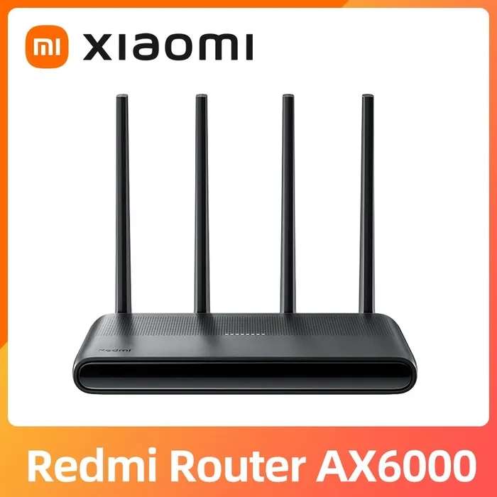 Роутер Redmi AX6000 (MediaTek 7986A) Китайская версия (из-за рубежа) (цена с Ozon картой)