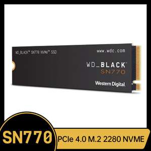 SSD Western Digital SN770 2 ТБ, NVMe Gen4