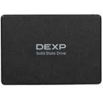 SSD DEXP C100 (128 ГБ SATA, 550 /495, TLC, без буфера)