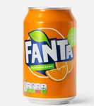 Напиток Fanta Orange газированный, 330 мл( +69 бонусов) Польша