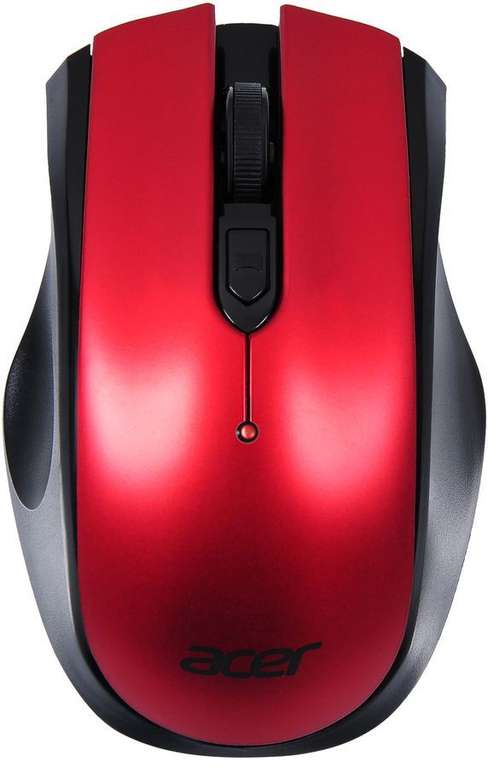 Мышь беспроводная Acer OMR032 (1600 dpi, светодиодный, USB Type-A, кнопки - 4)