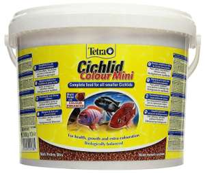 Сухой корм для рыб Tetra Cichlid Colour Mini, 10 л