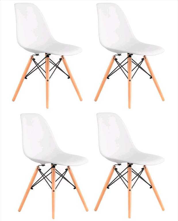 Комплект стульев DSW Eames Style, 4 штуки