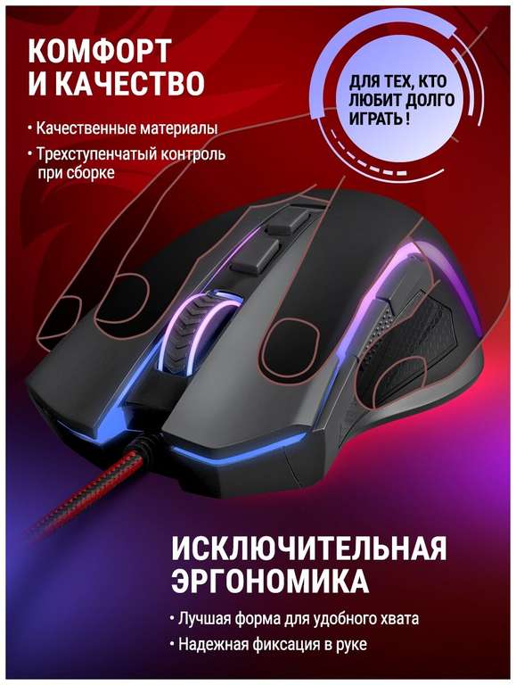 Игровая мышь Redragon Griffin
