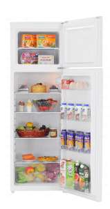 Холодильник с морозильником DEXP T2-26AHA белый (166см, 252л, А+)