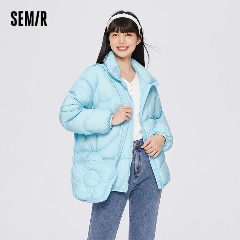 Женская куртка-пуховик + сумка Semir