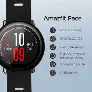 Смарт часы Xiaomi Amazfit Pace (красный)