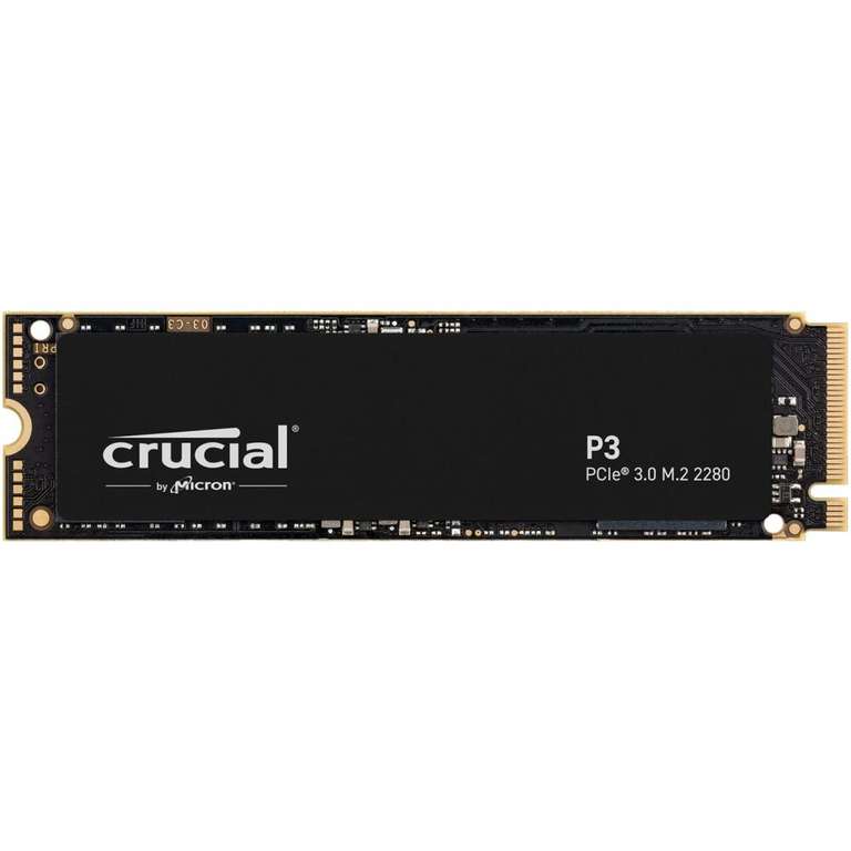 SSD диск 1 TB NVME PCIe 3.0 x4 Crucial (CT1000P3SSD8)
