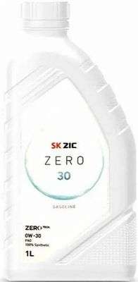 Моторное масло ZIC Zero 30, 0W-30, 1 л, синтетическое