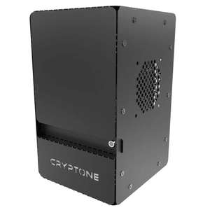 Корпус для ПК игровой mini ITX "Cryptone - BEND", черный