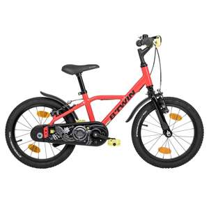 Детский велосипед оранжевый Btwin RACING 900 16