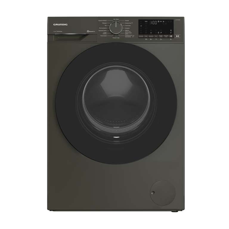 Стиральная машина Grundig GW5P57H21A чёрный (7,5кг, Инвертор, Управление по Bluetooth)