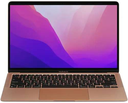 13.3" Ноутбук Apple MacBook Air "Как новый" золотистый USA, 2560x1600, IPS, Apple M1, RAM 8 ГБ, SSD 256 ГБ, Apple M1 7-core, macOS
