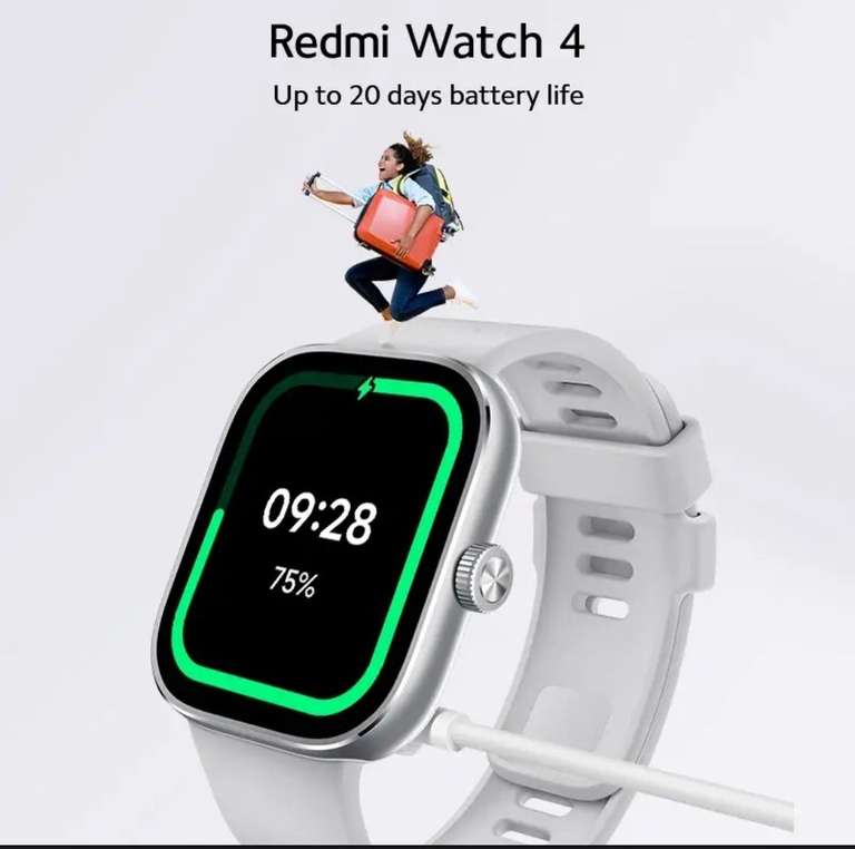 Смарт-часы Redmi Watch 4 (Старт продаж 24.01.2024)