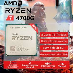 Процессор AMD Ryzen 7 4700g 8 ядер 16 потоков AM4