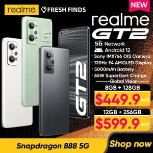 Смартфон Realme GT 2 8+128 ГБ (36000₽ через QIWI)