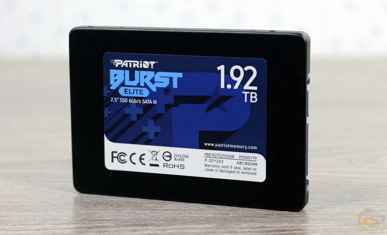 SSD диск Patriot Burst Elite 2.5 ” SATA III 1.92TB