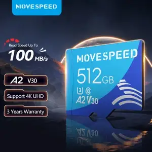 Карта MicroSD MOVESPEED U3, 256 Гб