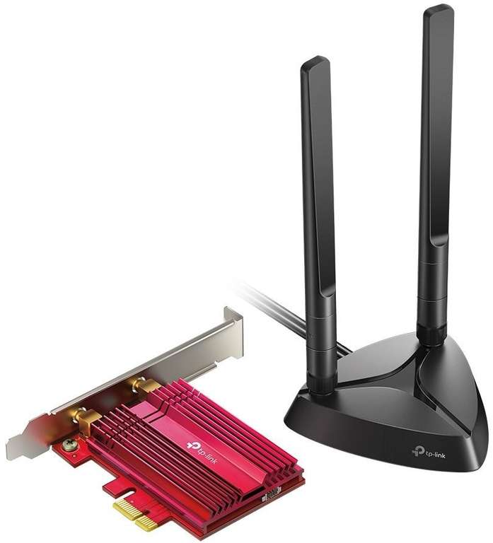 Сетевой адаптер WiFi + Bluetooth TP-LINK Archer TX3000E PCI Express