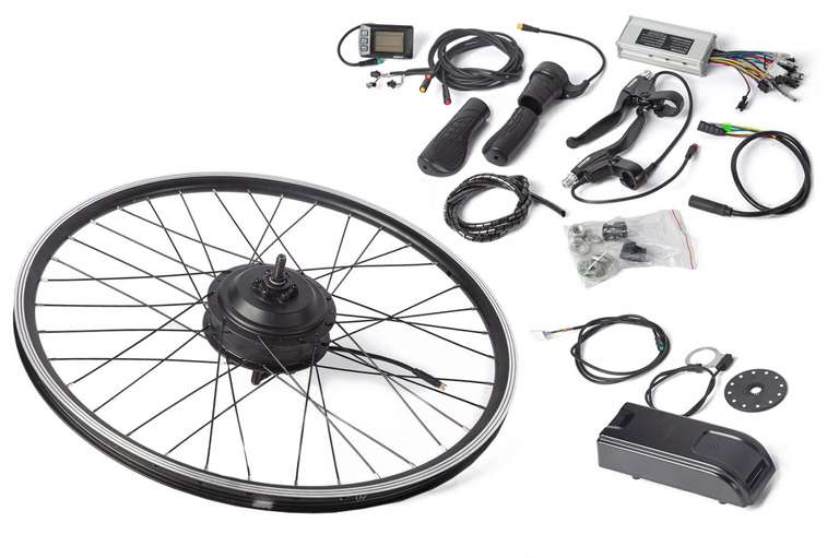 Мотор колесо для велосипеда переднее 36V 350W LCD 26" без АКБ