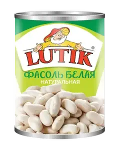 Возврат 30-31% на консервацию «Lutik» (например, фасоль белая, 425 мл)