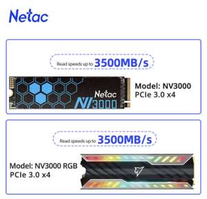 Накопитель SSD m2 Netac NV3000 1TB