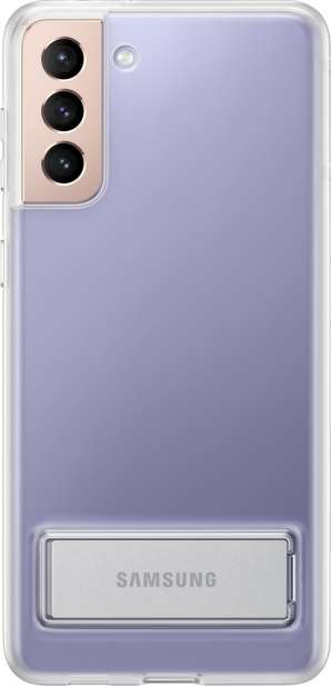 Клип-кейс Samsung Galaxy S21 Plus Clear Standing Cover прозрачный (EF-JG996CTEGRU)