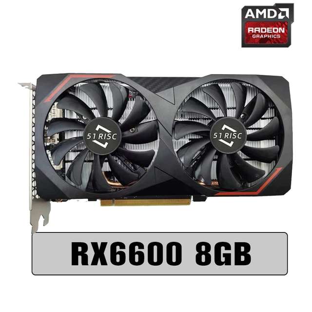 Видеокарта 51RISC AMD Radeon RX 6600 (при оплате Qiwi - 20646₽)