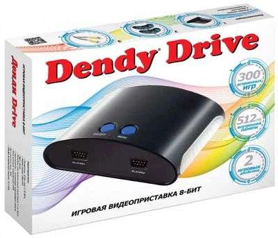 Игровая консоль DENDY Drive +300 игр