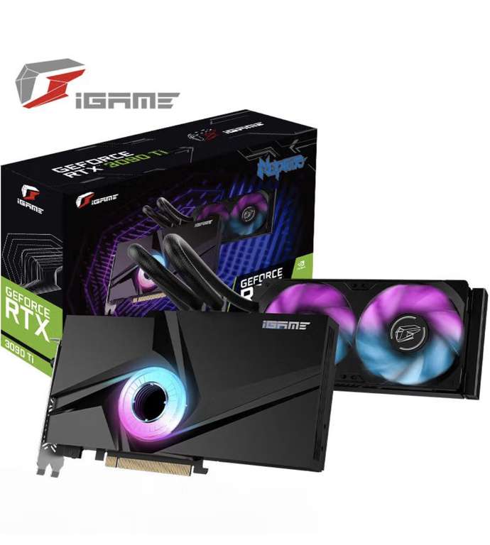 Видеокарта Colorful iGame GeForce RTX 3090 Ti Neptune OC, 24 ГБ (из-за рубежа)