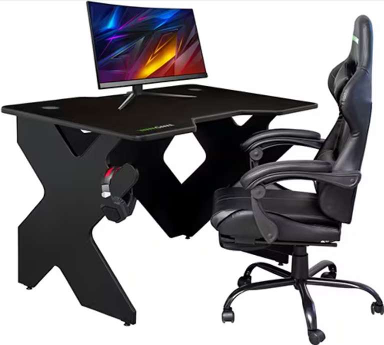Компьютерный стол Vmmgame 140 Dark Black (ST-3BBK)