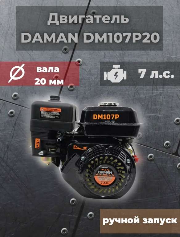 Двигатель daman dm106p20