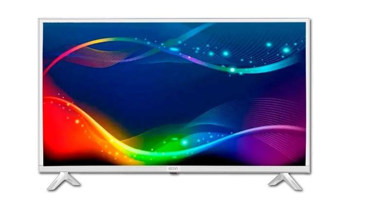 Телевизор ECON облачный, Linux, LED 32" (81 см),1366х768 HD Ready