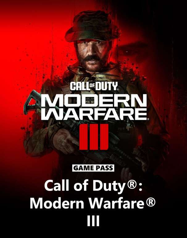 [PC, Xbox] Call of duty modern warfare III в Game Pass