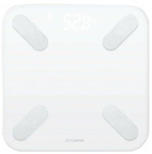 Весы с измерением биоимпенданса YUNMAI Smart Scale X M1825GL white