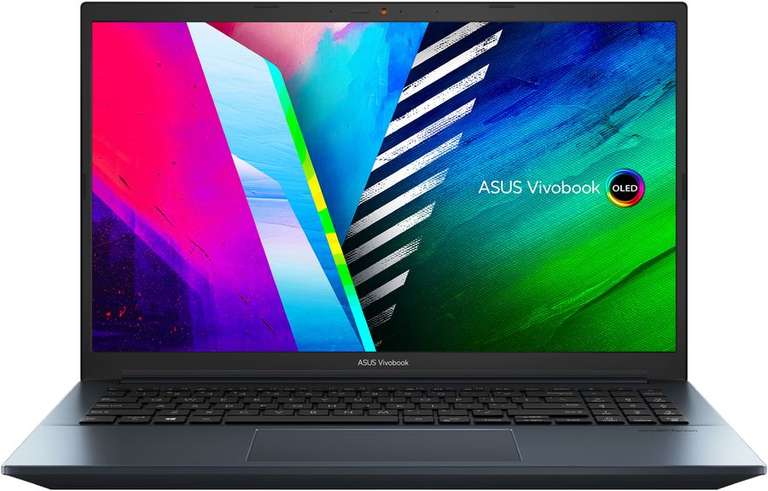 Ноутбук ASUS Vivobook Pro 15 OLED M3500QC-L1079, 15.6", AMD Ryzen 7 5800H 3.2ГГц, 16ГБ, 512ГБ SSD, NVIDIA GeForce RTX 3050 для ноутбуков