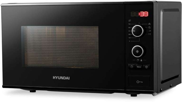 Микроволновая печь HYUNDAI HYM-D3032, 20 л (с электронным управлением и часами) + 1800 бонусов
