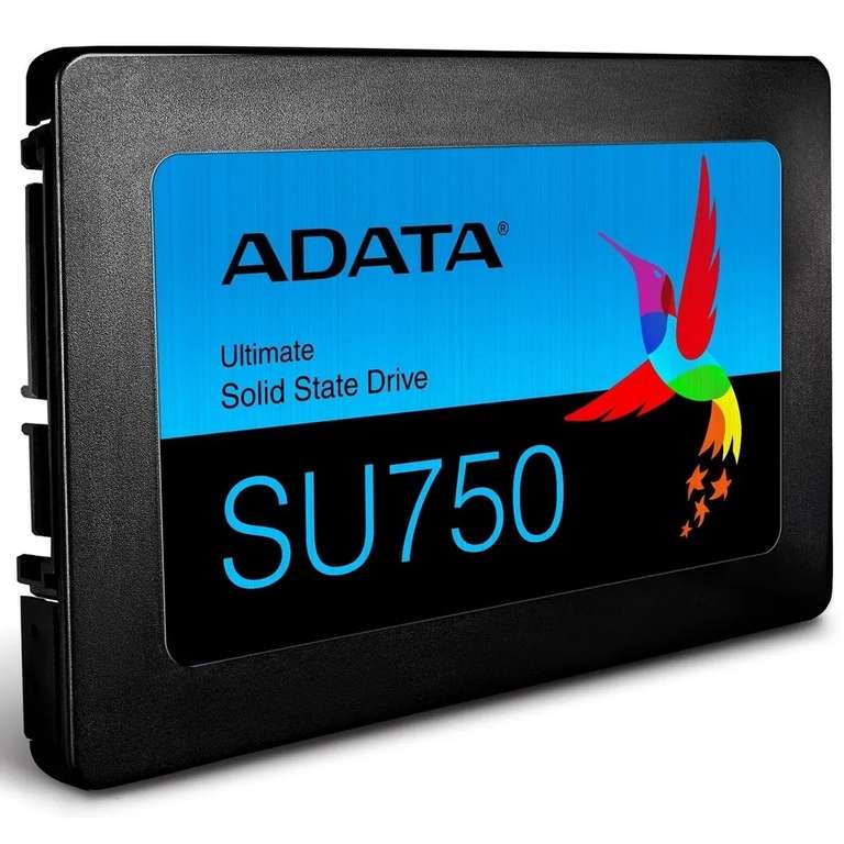 SATA накопитель A-Data SU750 /512GB/ 2.5"/ SATA, (ASU750SS-512GT-C) (2 415 ₽ при оплате Ozon Картой)