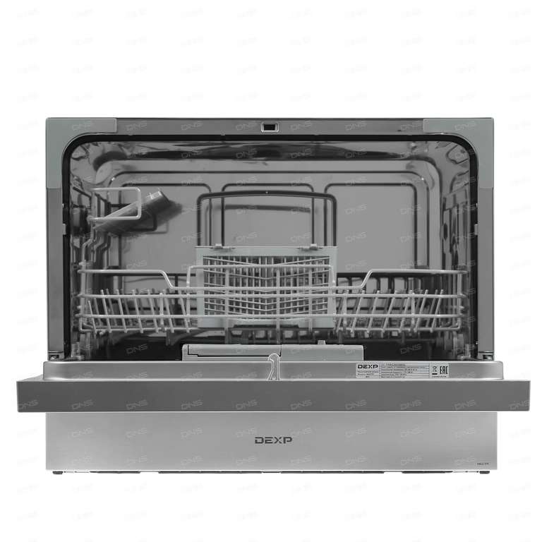 Компактная посудомоечная машина DEXP M6D7PF серый