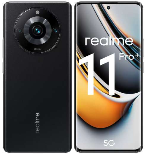 [Саратовская обл] Смартфон Realme 11 Pro+ 5G 8/256GB Black (МегаФон)