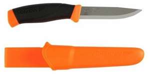 Нож фиксированный MORAKNIV Companion с чехлом orange (нержавейка)