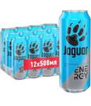 Энергетический напиток Jaguar Free 0,5 л х 12 шт.