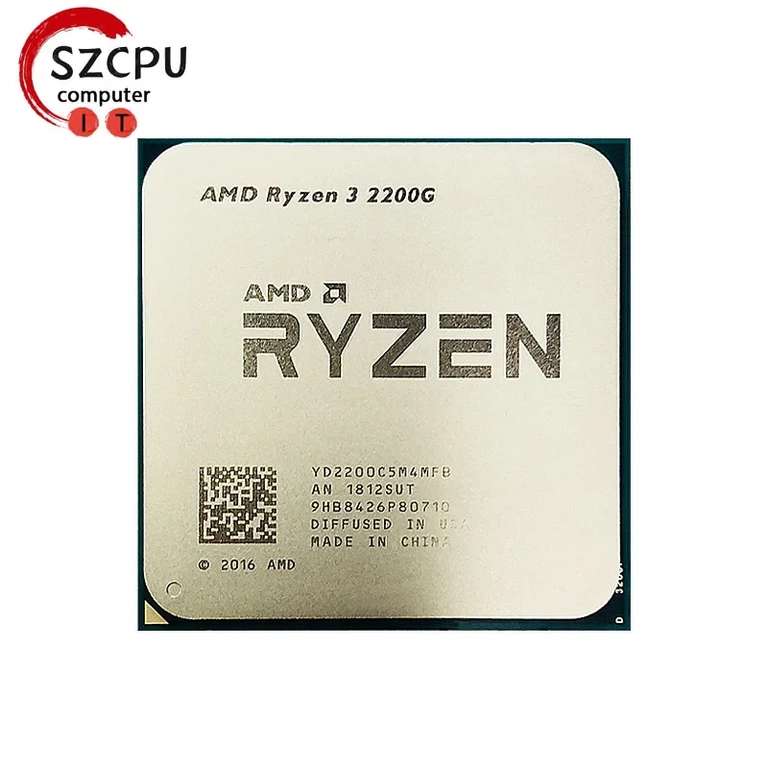 Процессор Ryzen 3 2200G, б/у