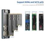 Внешний корпус UnionSine MD202 для SSD M.2 NVMe/SATA, 10 гбит/с (665 руб. с монетками)